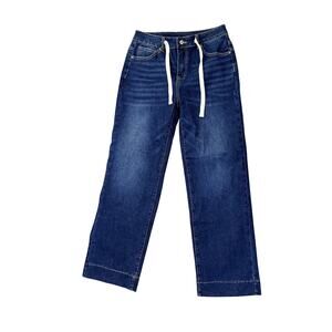 SIDEFEEL Women's Size 10 Dark Blue Denim Jeans Stretch Pants